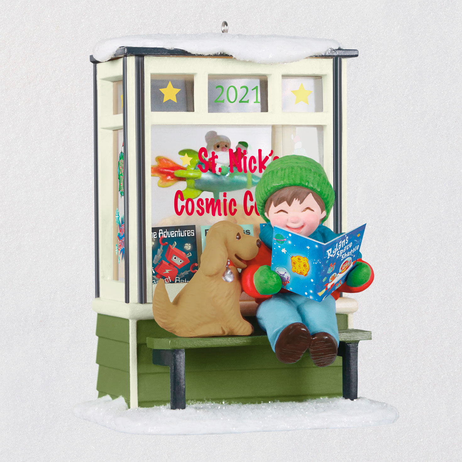 Hallmark Christmas Vacation Ornament 2021 Christmas Window 2021 Exclusive Ornament Keepsake Ornament Club Hallmark
