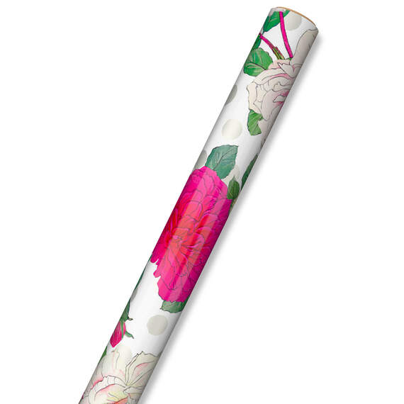 Illustrated Roses Wrapping Paper, 20 sq. ft., , large image number 6