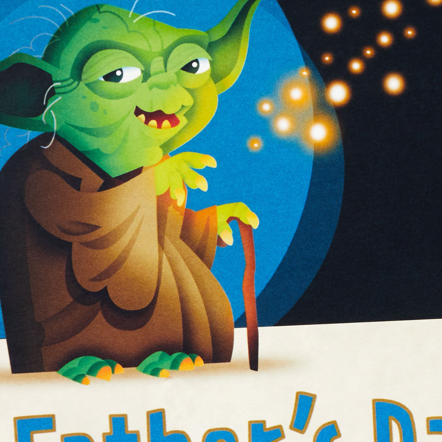 Star Wars&trade; Yoda&trade; Pop-Up Father's Day Card, , large image number 4