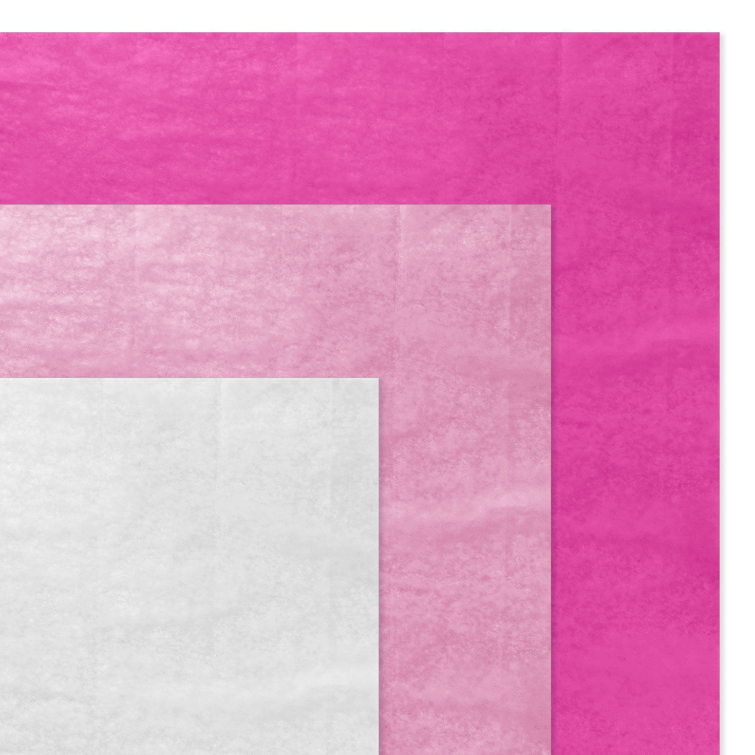 Light Pink/Hot Pink/White Tissue Paper Assortment flat sheets image number 3