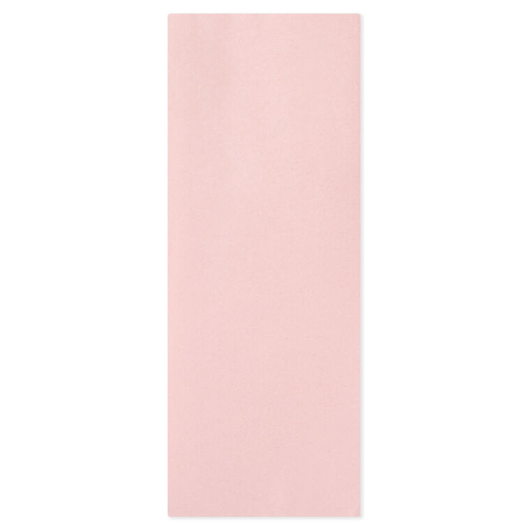 Pale Pink Tissue Paper, 8 Sheets