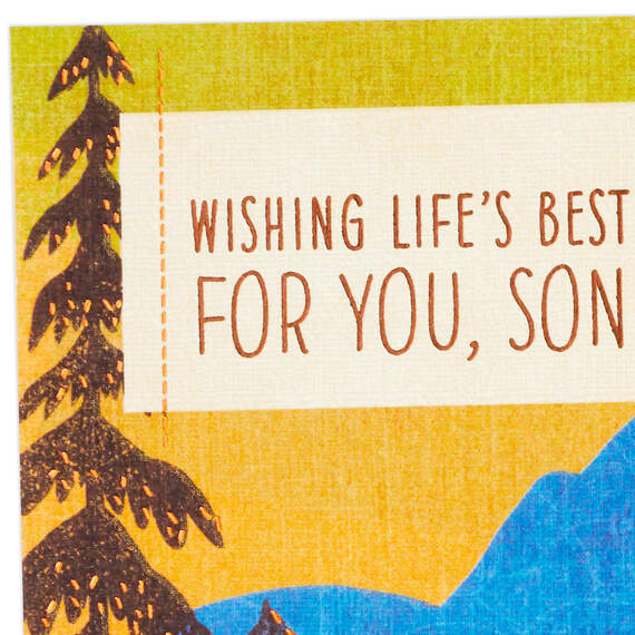 Wishing You Life's Best Birthday Card for Son, , large image number 5