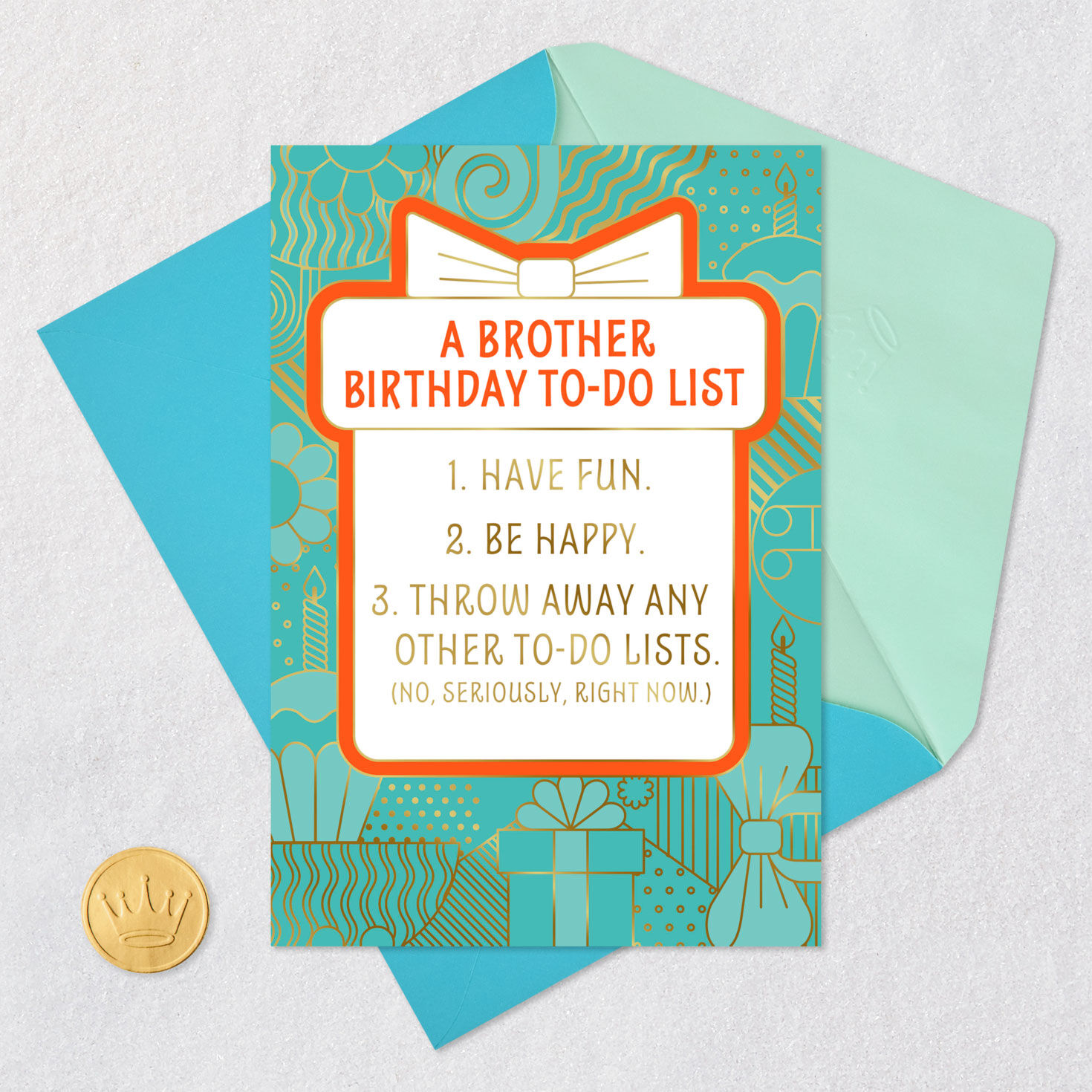 Have Fun and Relax Today Birthday Card for Brother for only USD 2.99 | Hallmark