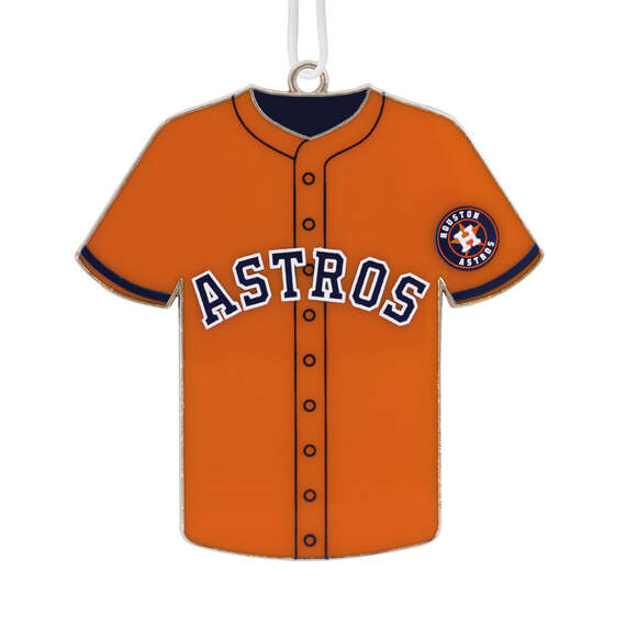 MLB Houston Astros™ Baseball Jersey Metal Hallmark Ornament, , large image number 1