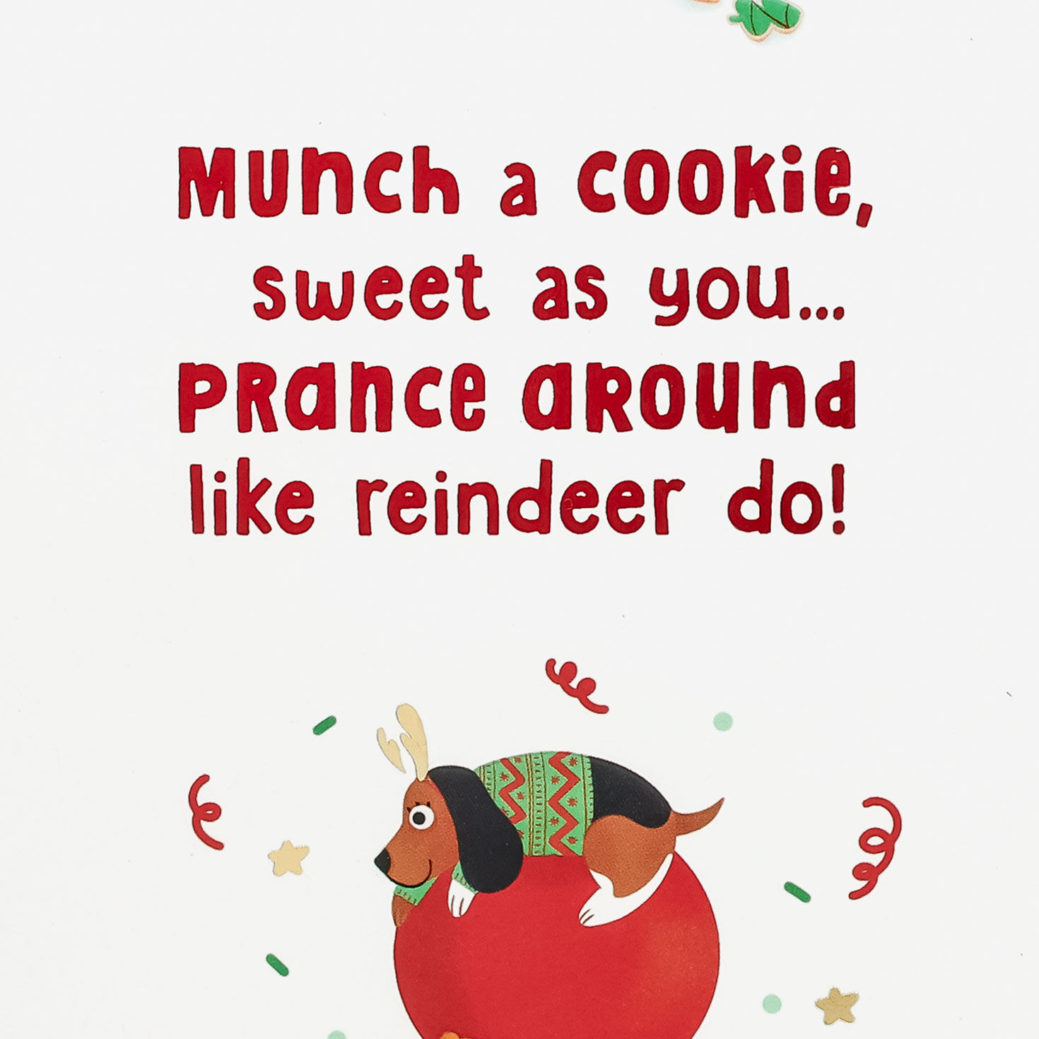 Cute Cats and Dogs Christmas Card for Granddaughter Sentiment image number 2
