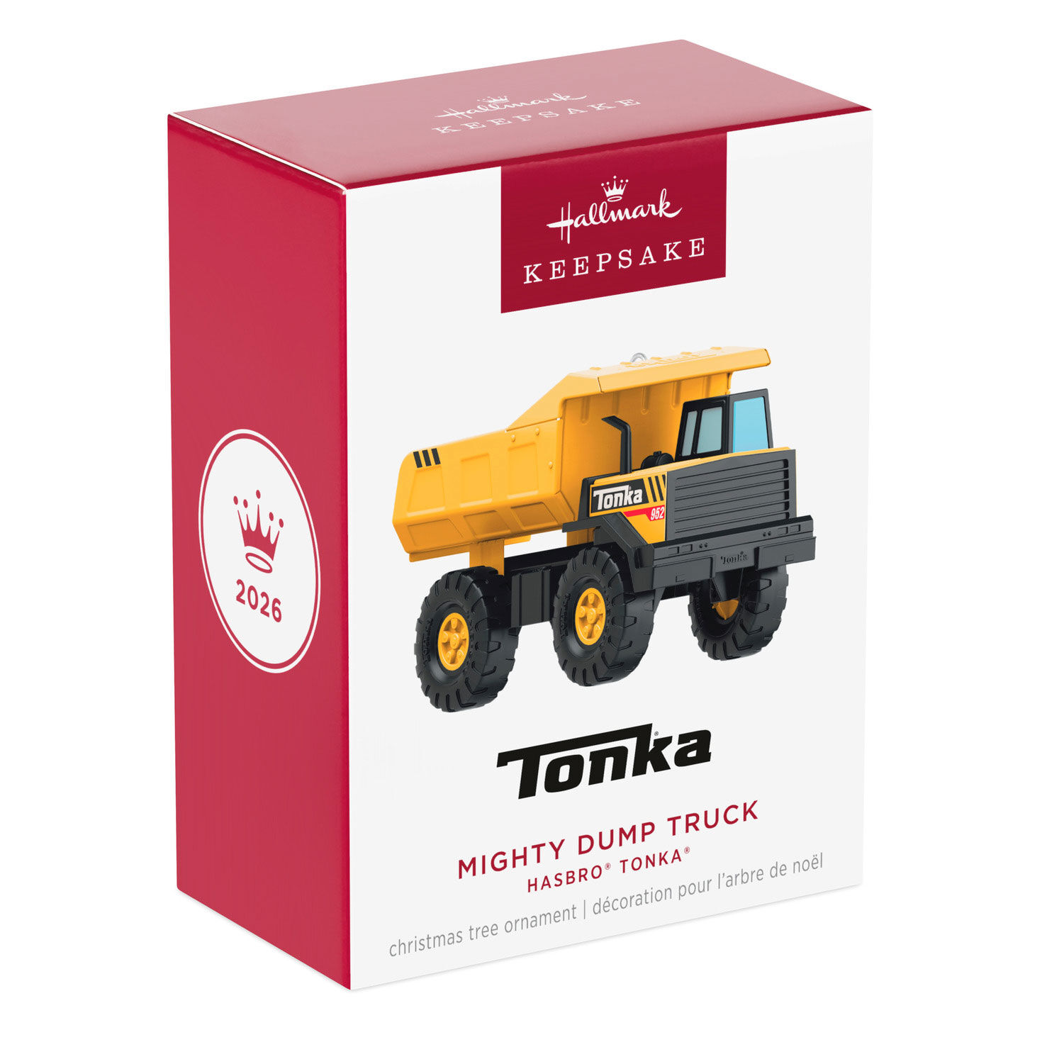 Tonka Yellow Black Dump Truck Keepsake Ornament Package Front image number 7