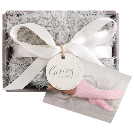 Taupe Giving Socks, 