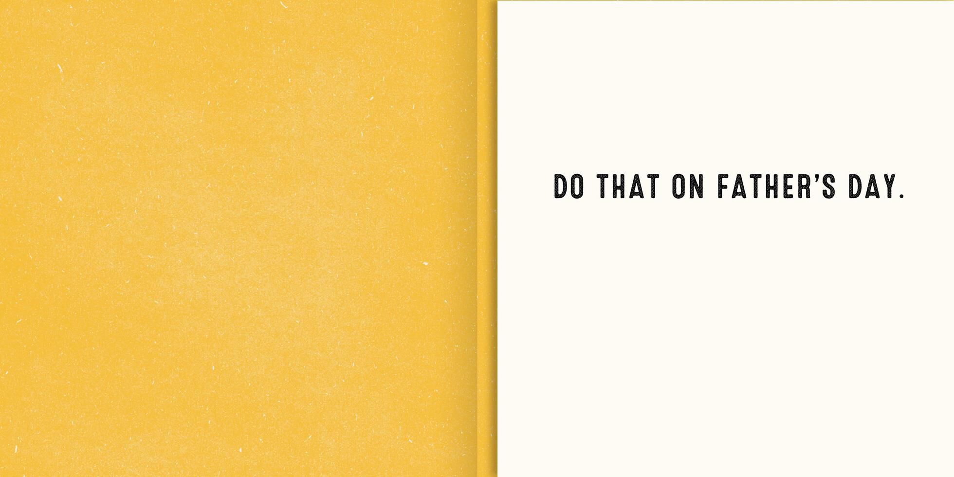 Do What Makes You Feel Good Musical Father's Day Card