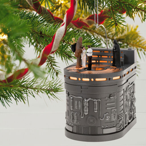 Star Wars: The Empire Strikes Back™ Into the Carbon-Freezing™ Chamber Ornament With Light, Sound and Motion, 