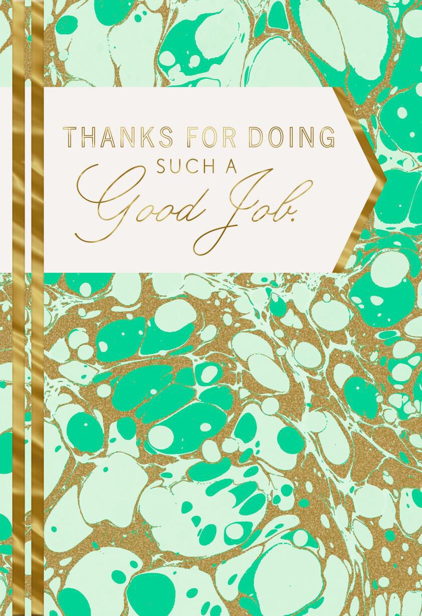 Extra Mile Thank You Card