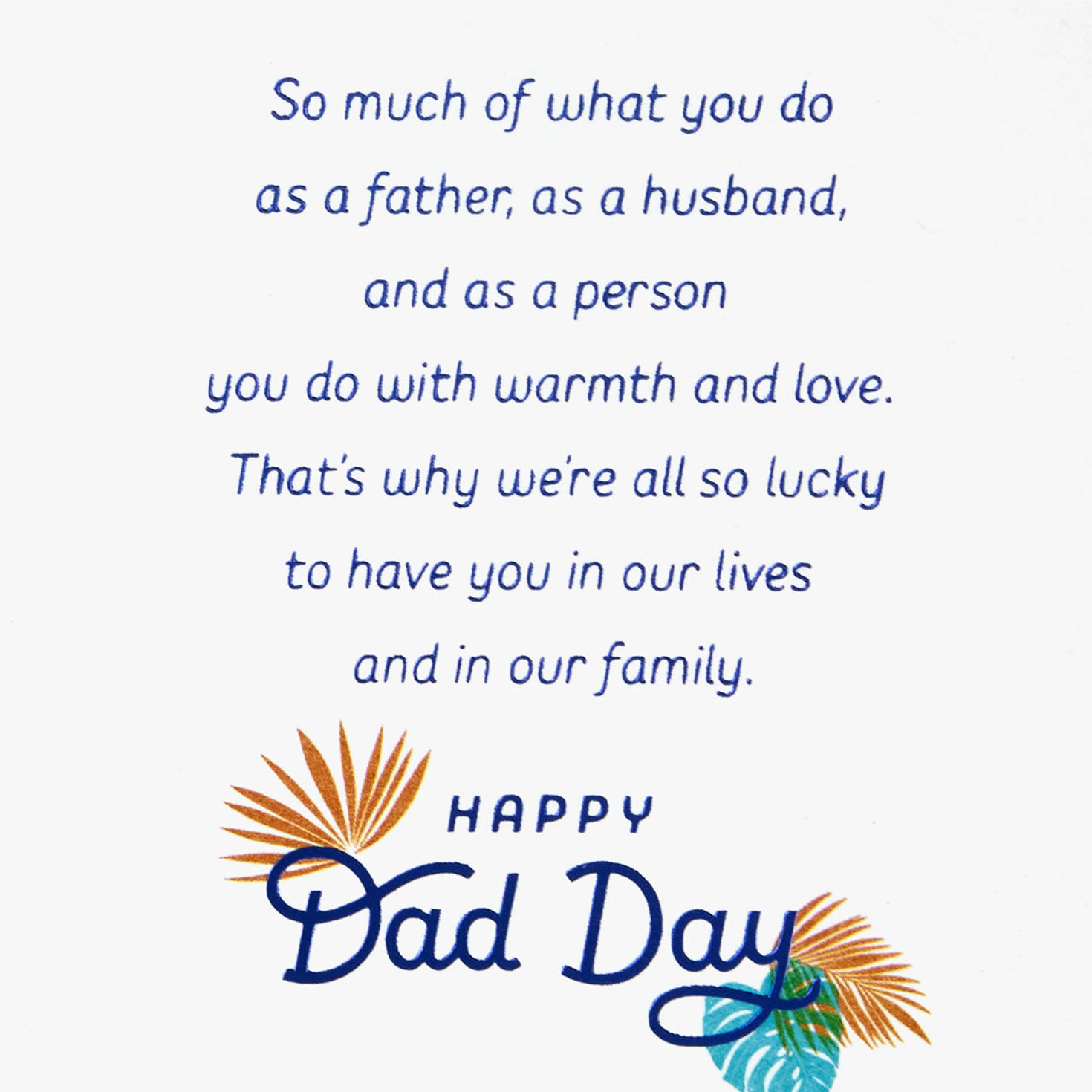 You Do So Much With Warmth and Love Father's Day Card for Son-in-Law for only USD 4.59 | Hallmark