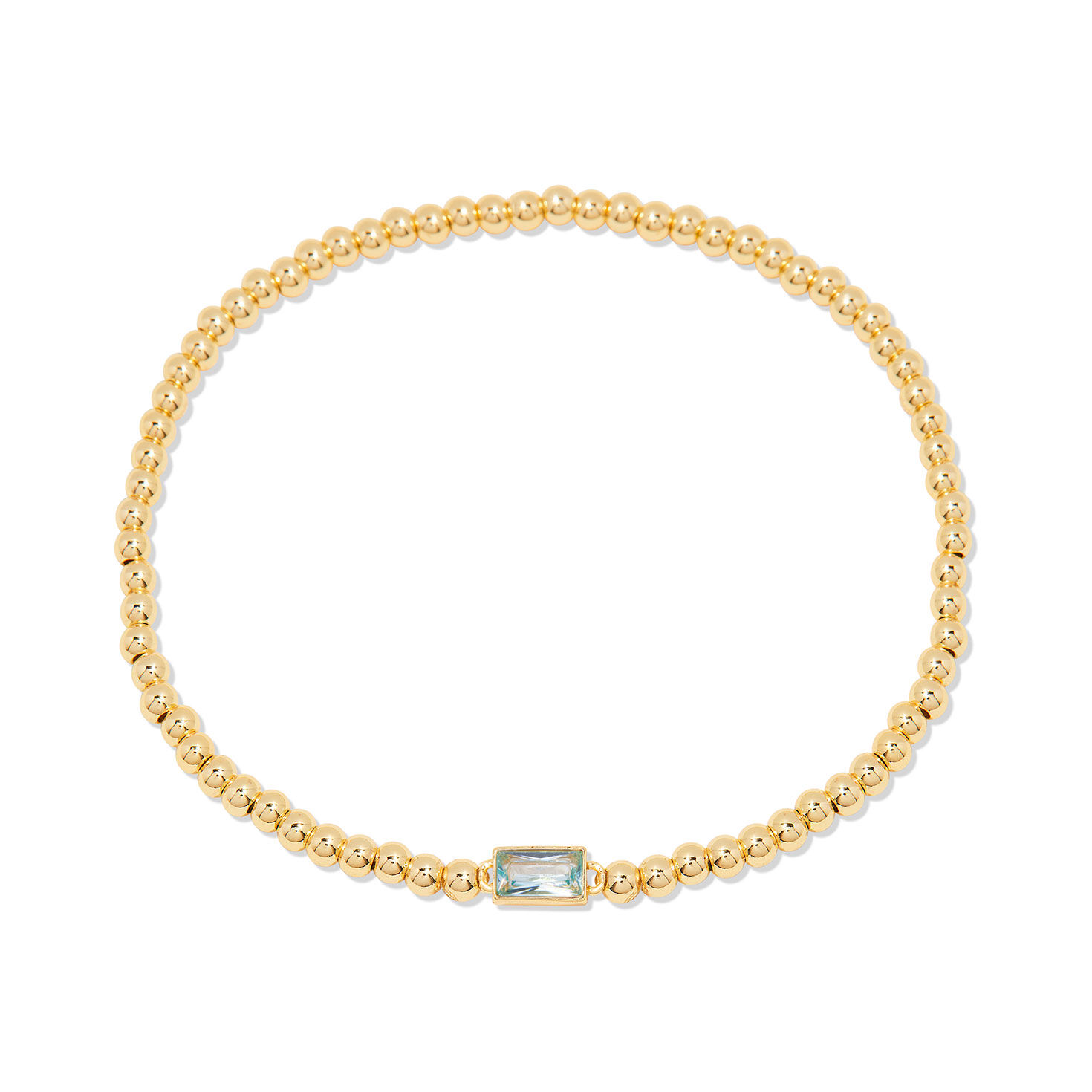 Brook & York Kylie Birthstone Bracelet, March