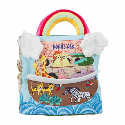 Mud Pie Noah's Ark Cloth Baby Book, 