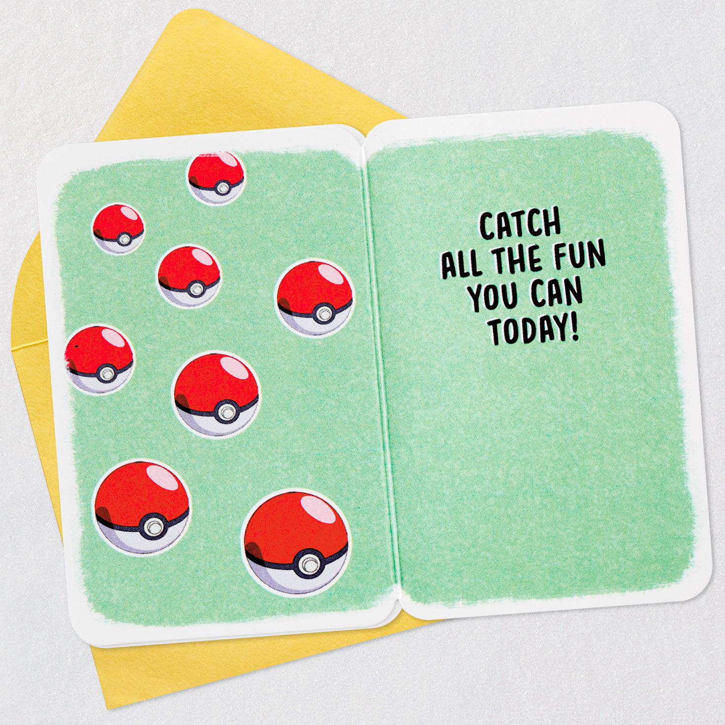 3.25" Mini Pokémon Pikachu Catch All the Fun Today Card - Greeting ...