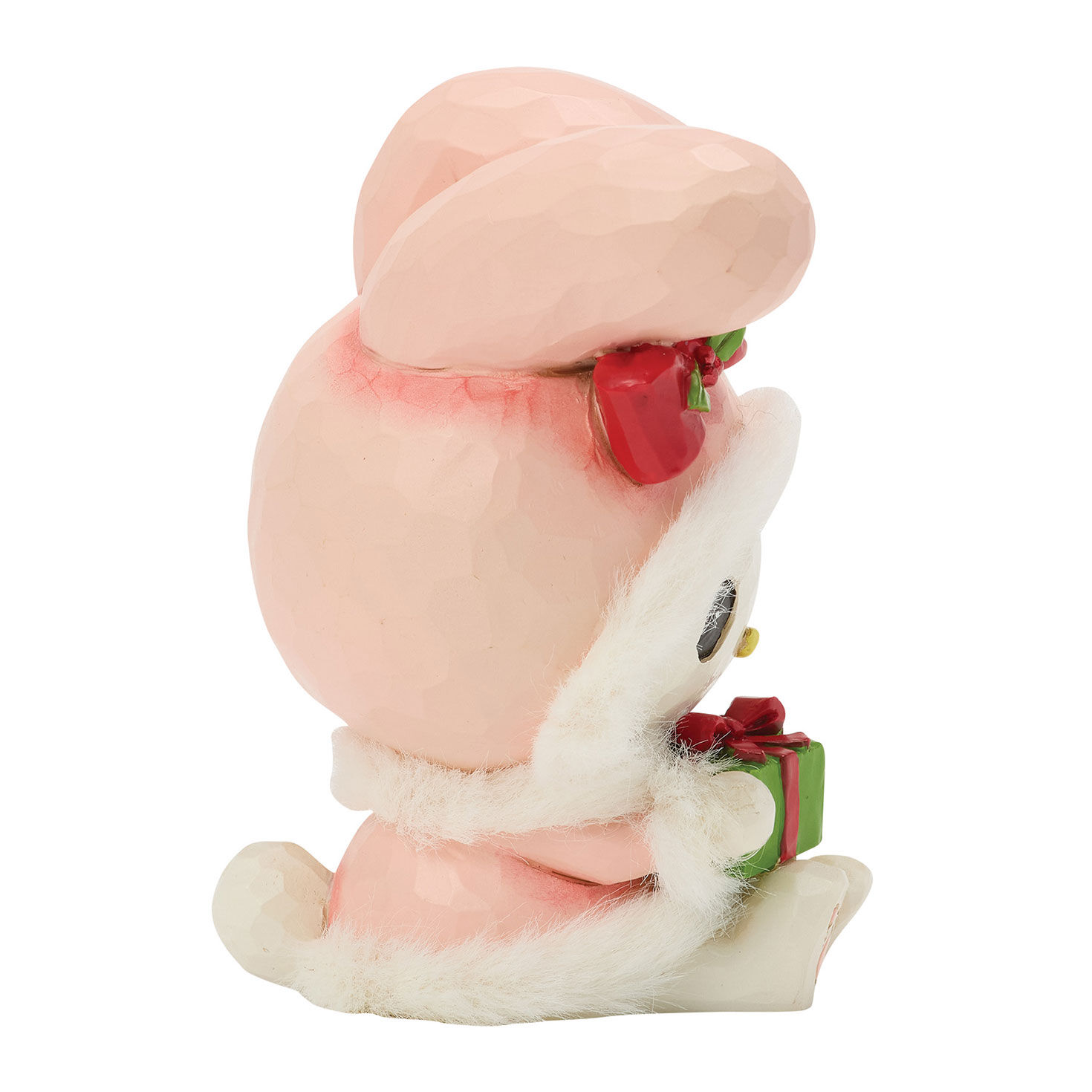 Jim Shore My Melody White Bunny With Gift Statue side image number 4