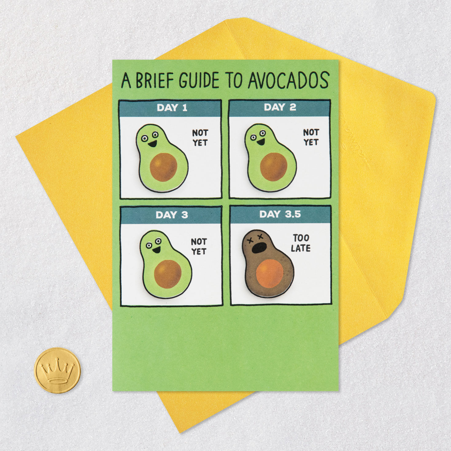 A Brief Guide to Avocados Funny Birthday Card for only USD 4.49 | Hallmark