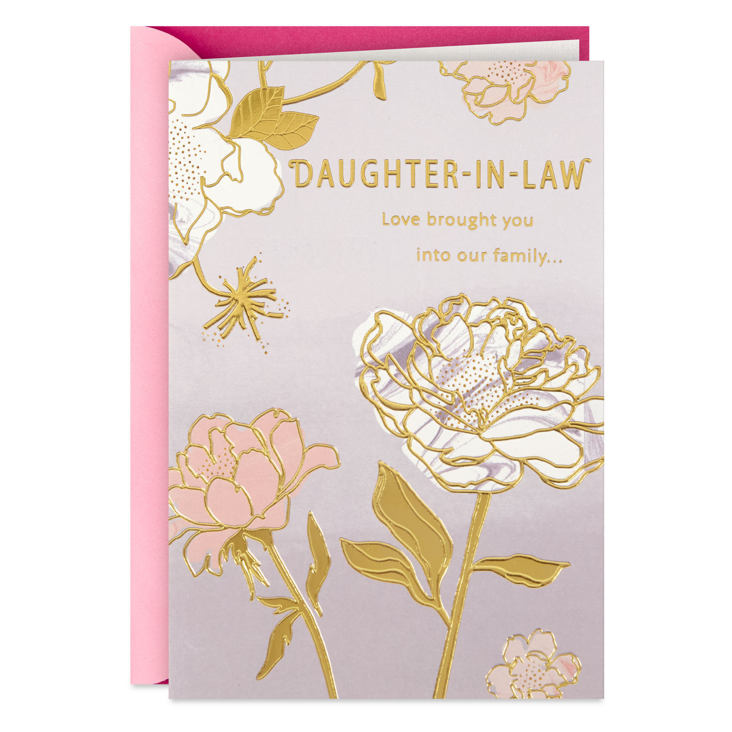 Love Brought You Into Our Family Mother's Day Card for Daughter-in-Law