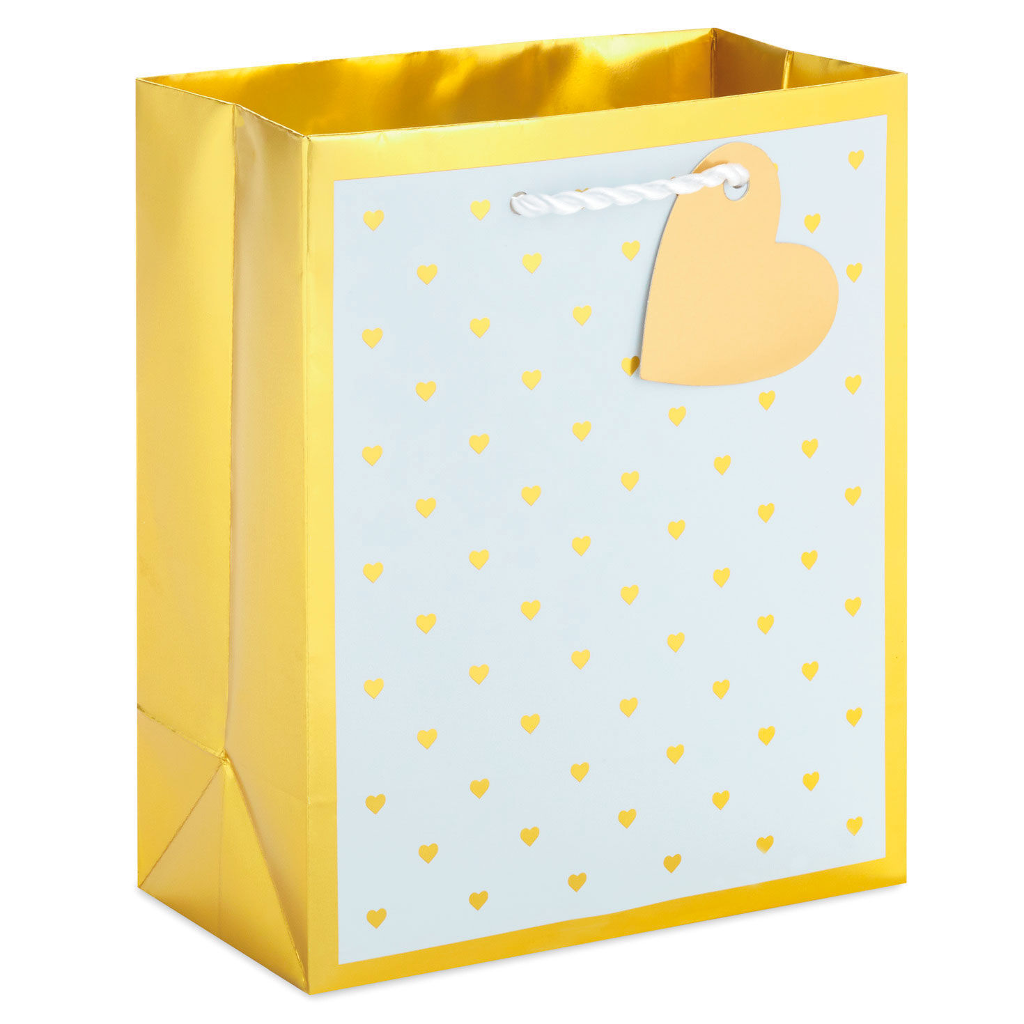 6.5" Mini Hearts on White Small Gift Bag for only USD 2.99 | Hallmark
