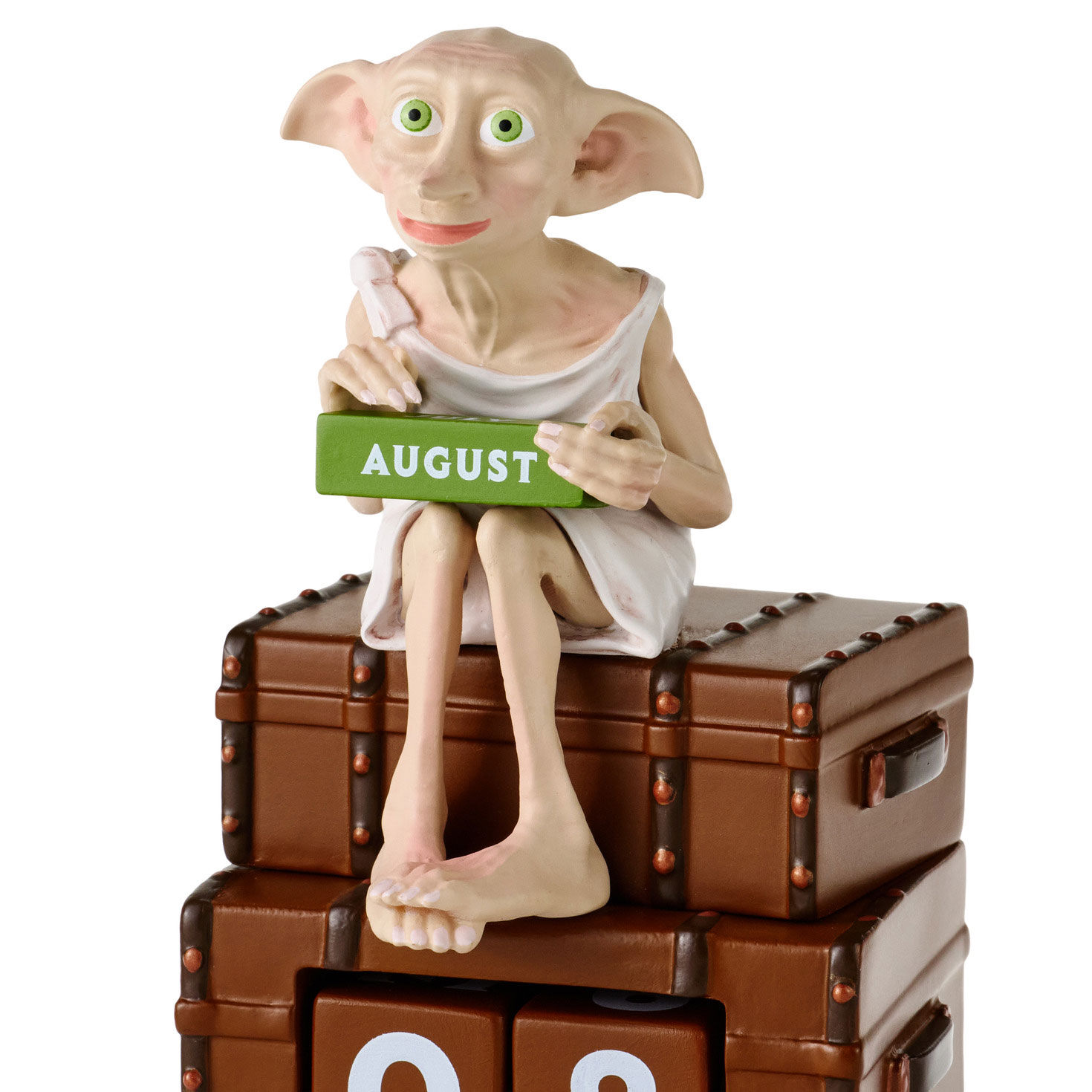 Harry Potter Dobby on Suitcases Perpetual Calendar upclose detail image number 4