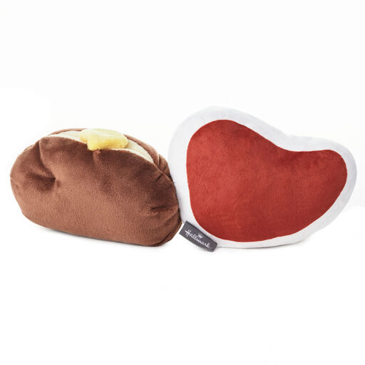 Better Together Steak and Potato Magnetic Plush, 4.25", 