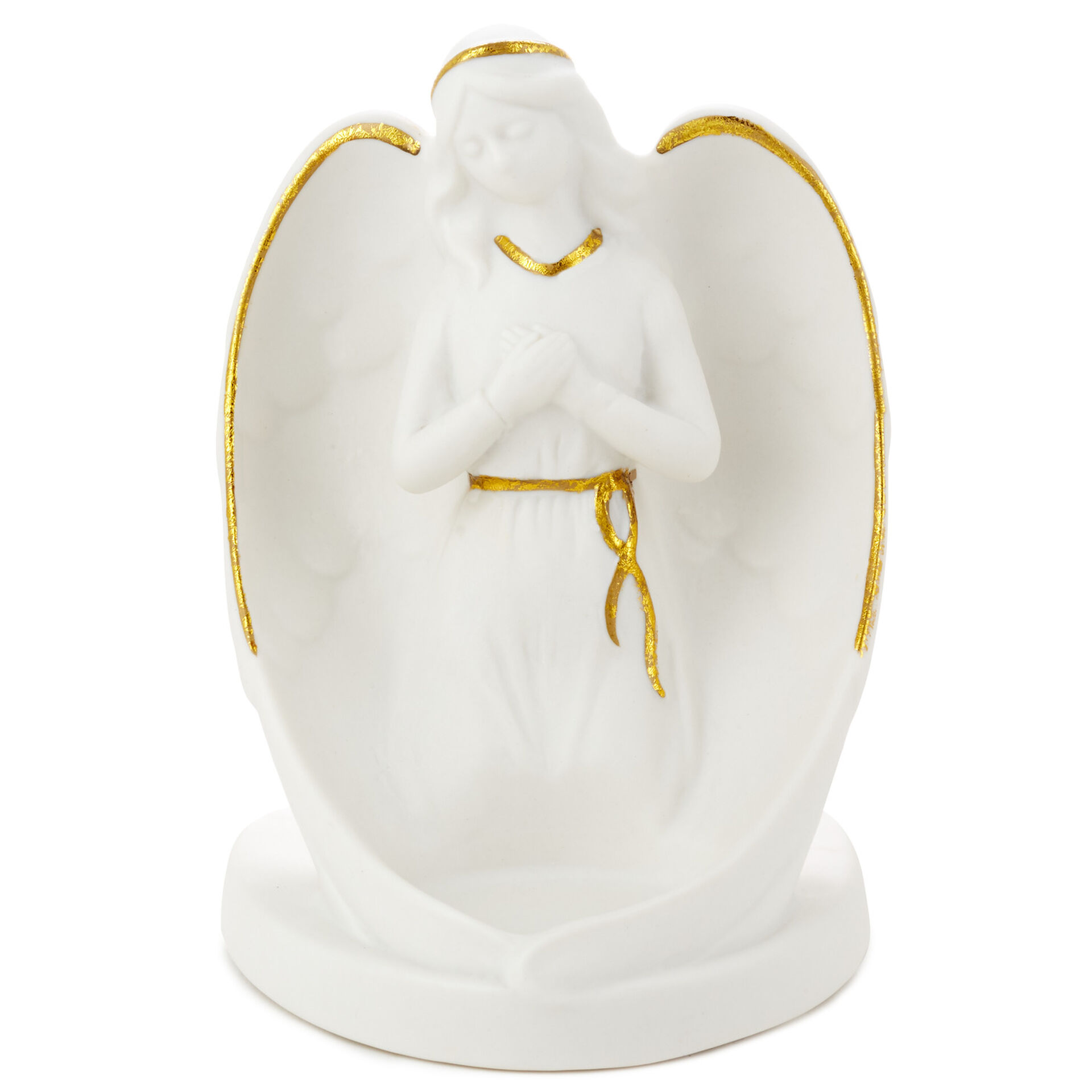 Bereavement Angel Figurine Tea Light Holder, 5