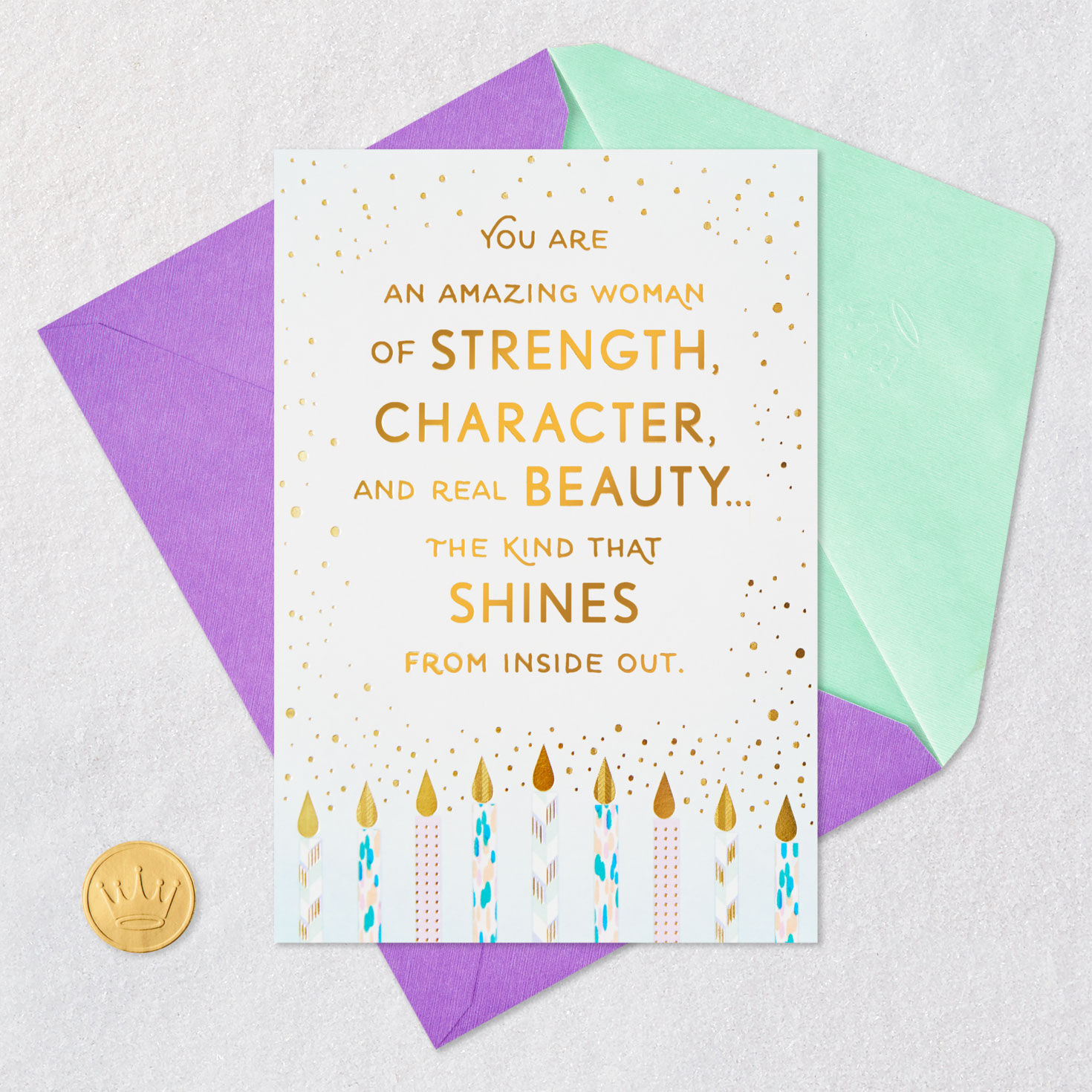 Unique and Loved In Every Way Birthday Card for Her, , large image number 5