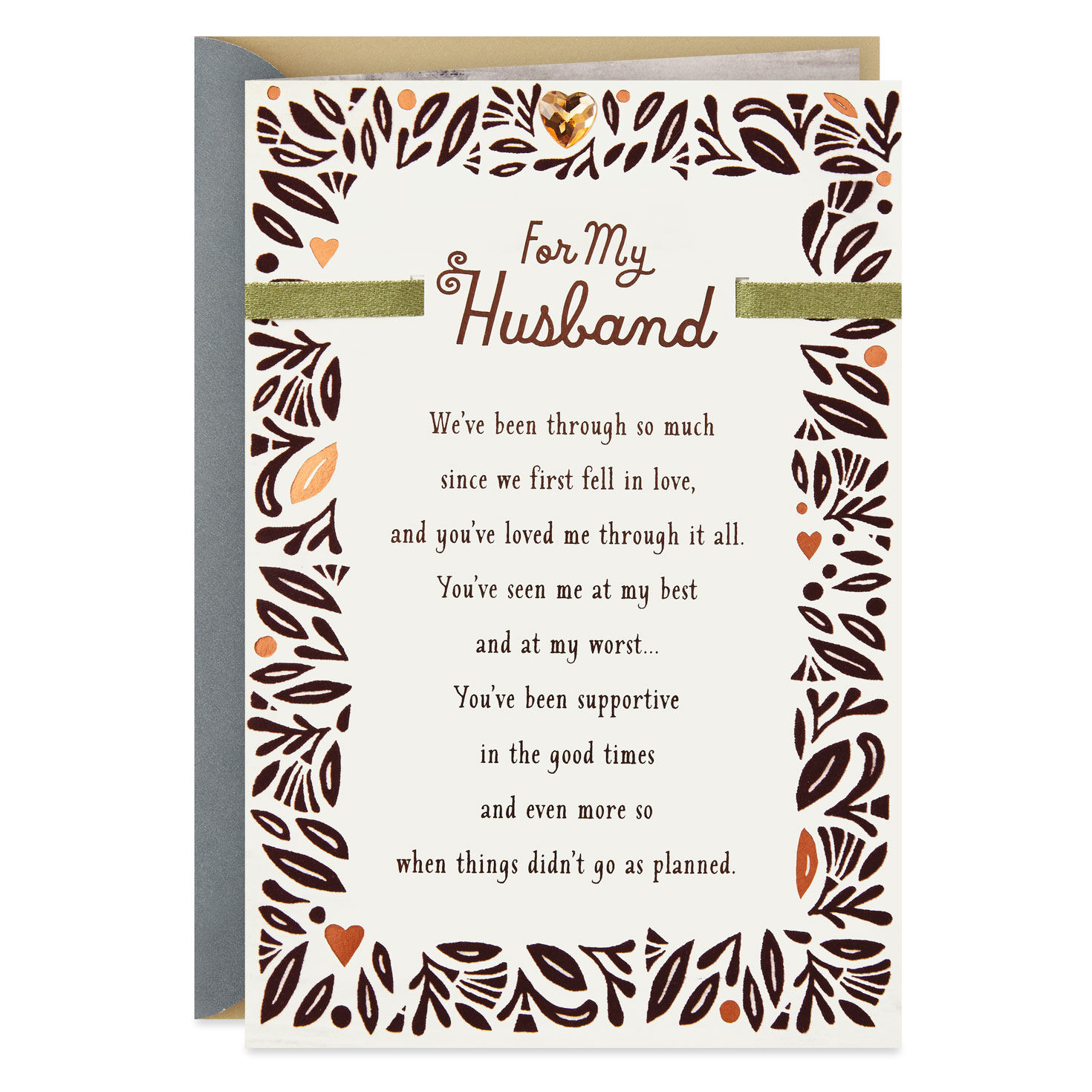 First wedding anniversary cards for husband sale