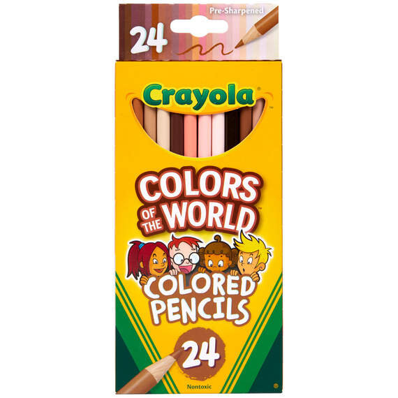 Crayola Colors of the World Colored Pencils, 24-Count, , large image number 1