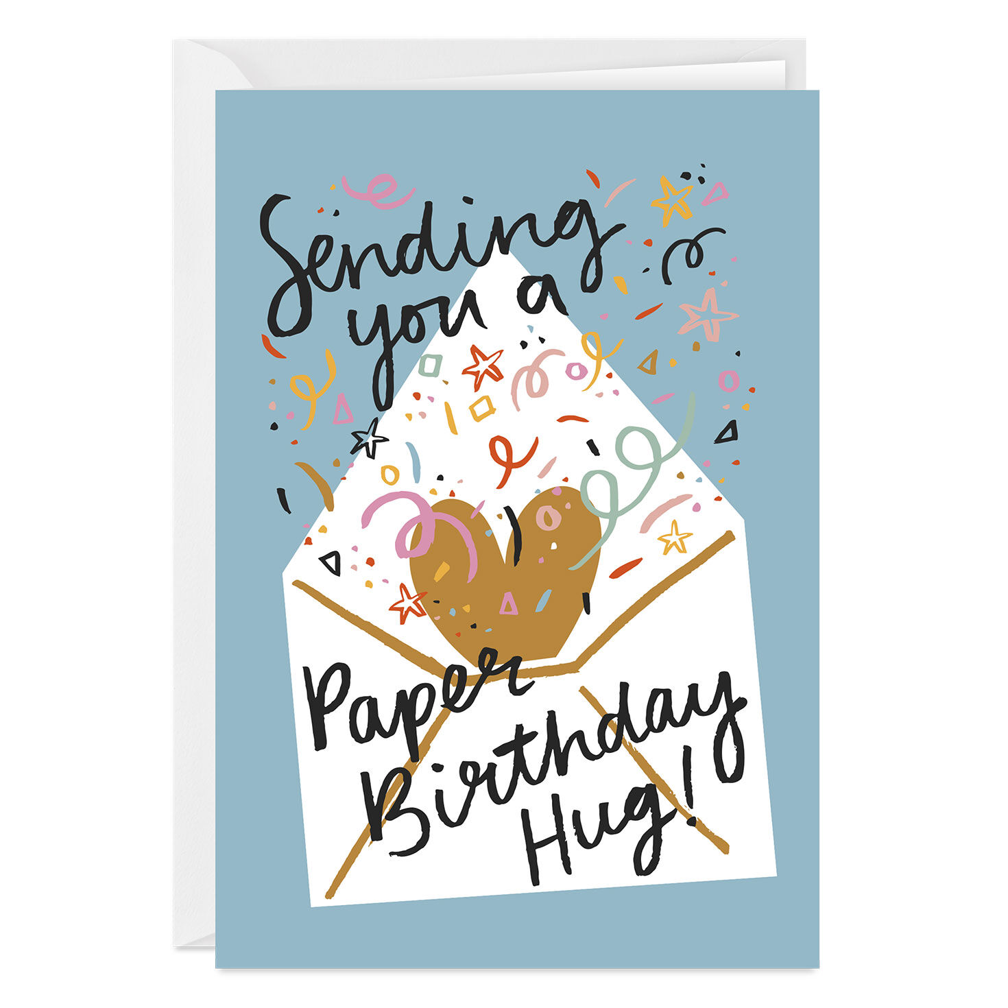 Paper Hug Custom Birthday Card