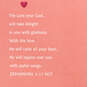 One-of-a-Kind Blessing Religious Valentine's Day Card for Daughter, , large image number 3