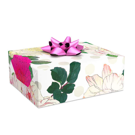 Illustrated Roses Wrapping Paper, 20 sq. ft., , large image number 2