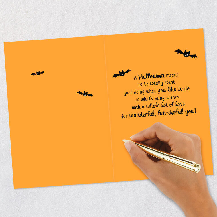 Cat Costume Halloween Card for Granddaughter, , large image number 6