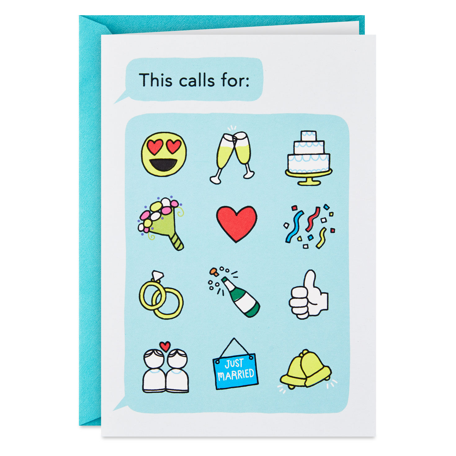 This Calls for Congrats Wedding Card for only USD 4.49 | Hallmark