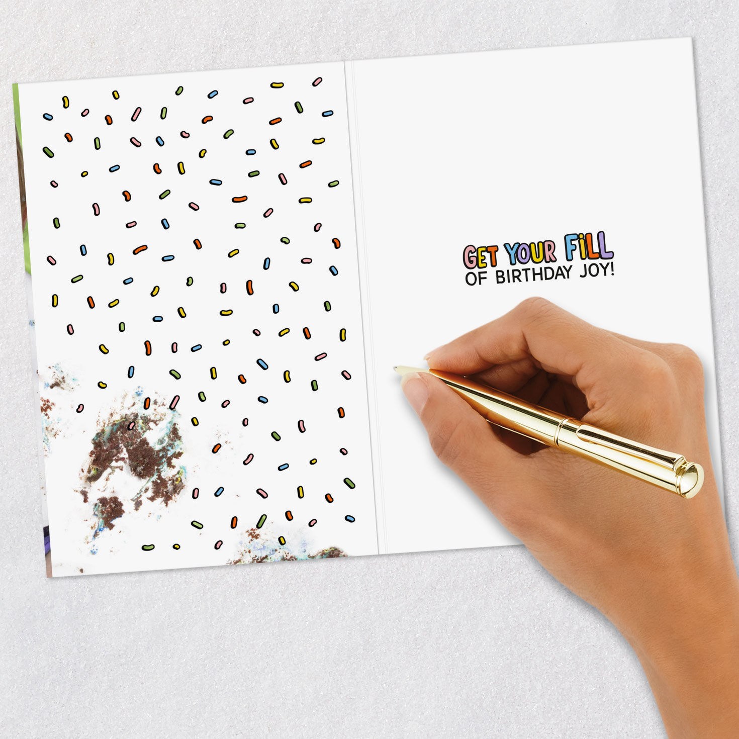 Eat Your Cake Funny Birthday Card, , large image number 6