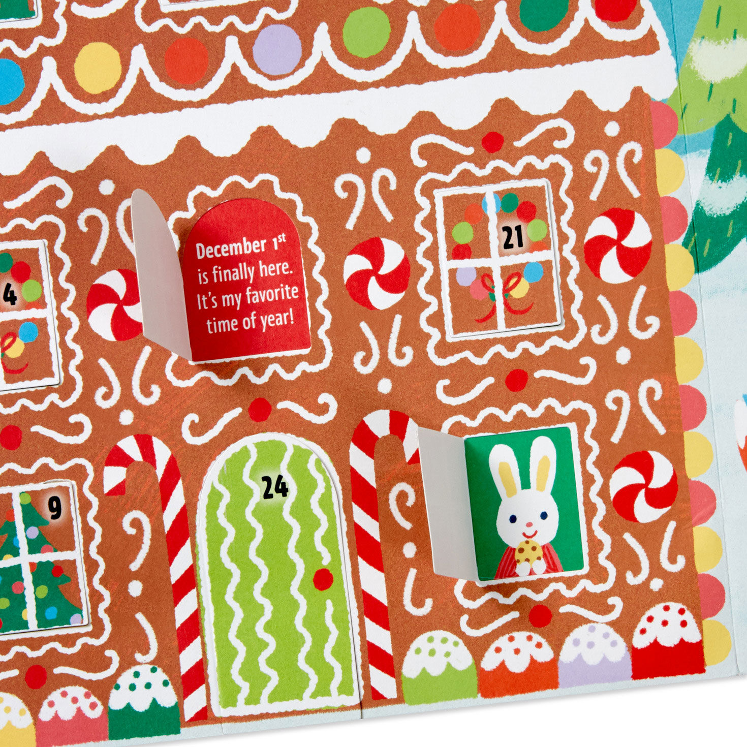 Gingerbread House Advent Calendar Seasonal Decor Hallmark Gingerbread House Advent Calendar Seasonal Decor Hallmark