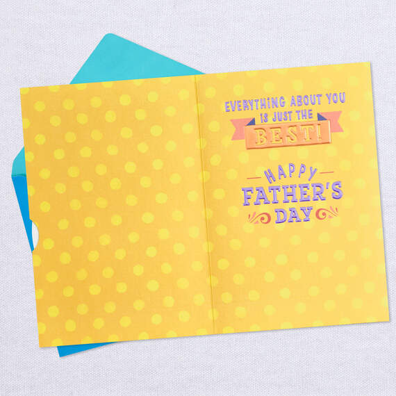World's Best Papa Interactive Wheel Father's Day Card, , large image number 3