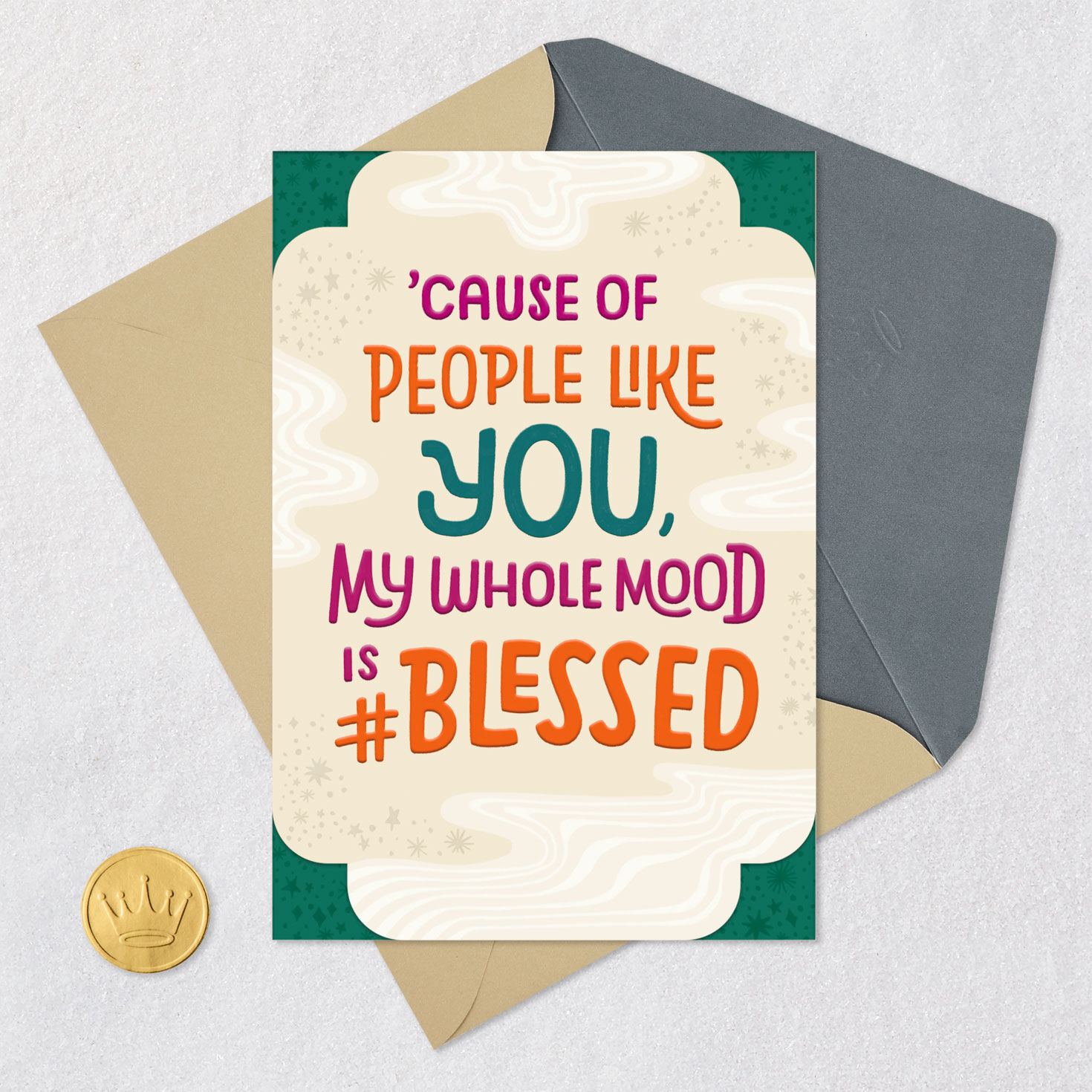Blessed by People Like You Thank-You Card for only USD 4.59 | Hallmark