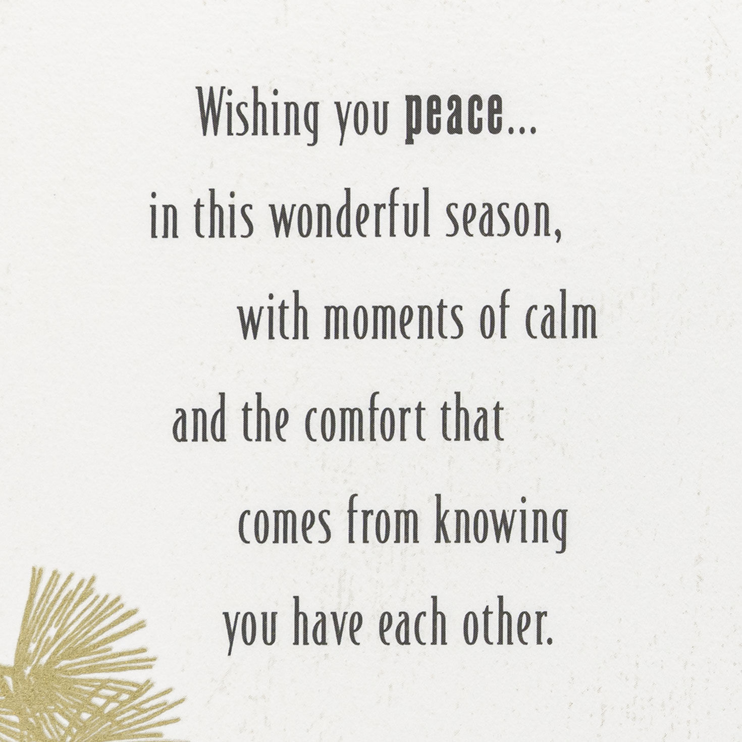 Poinsettias Daughter and Husband Christmas Card Sentiment image number 2