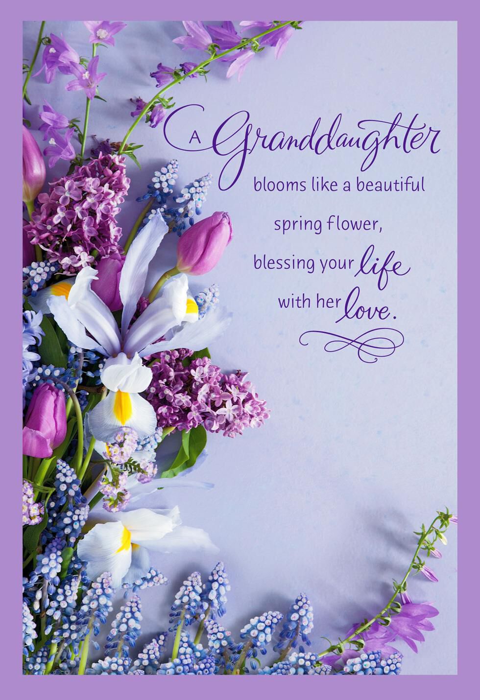 Beautiful Spring Flower Bouquet Easter Card for ...