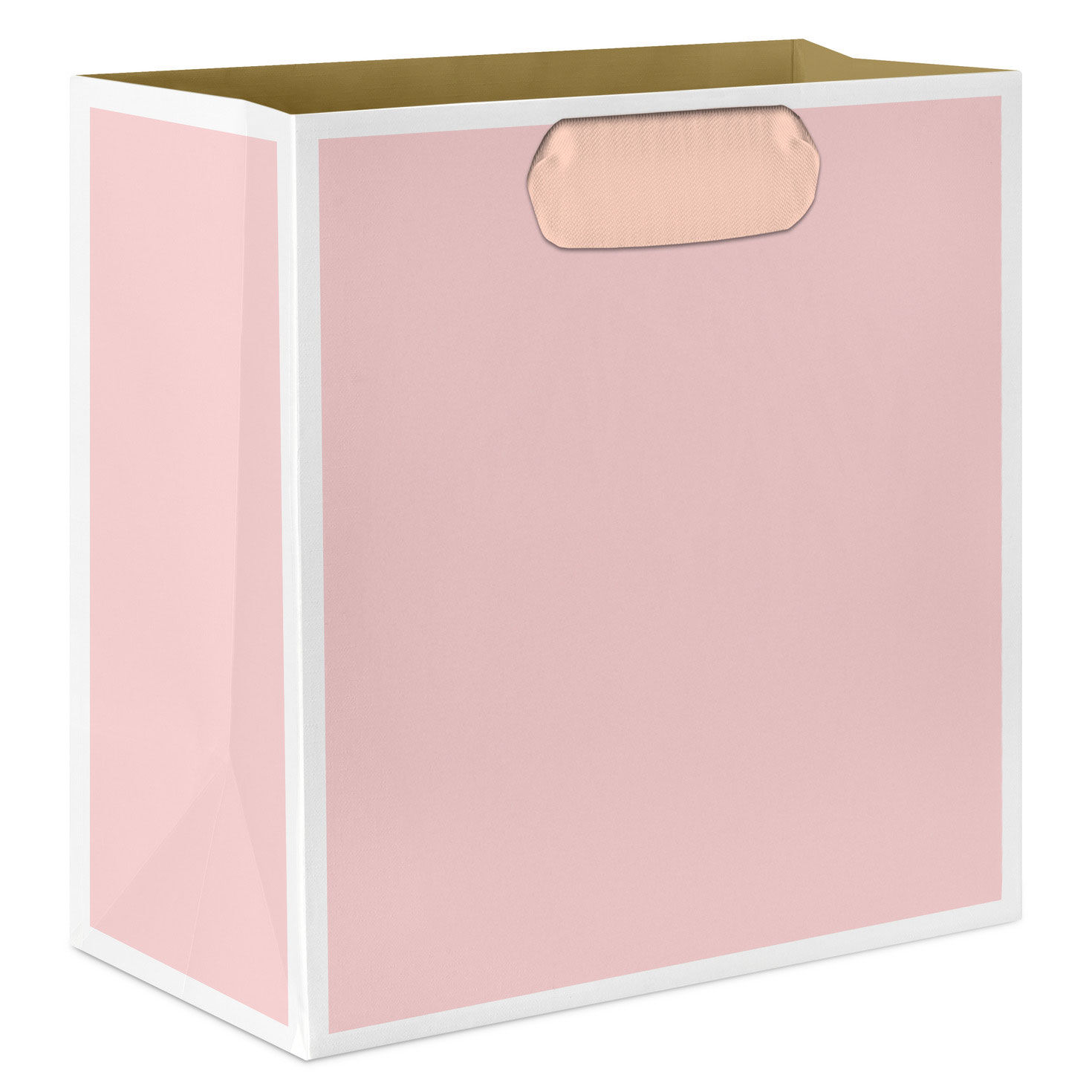 Flower-Topped Cupcake Medium Square Gift Bag back image number 6