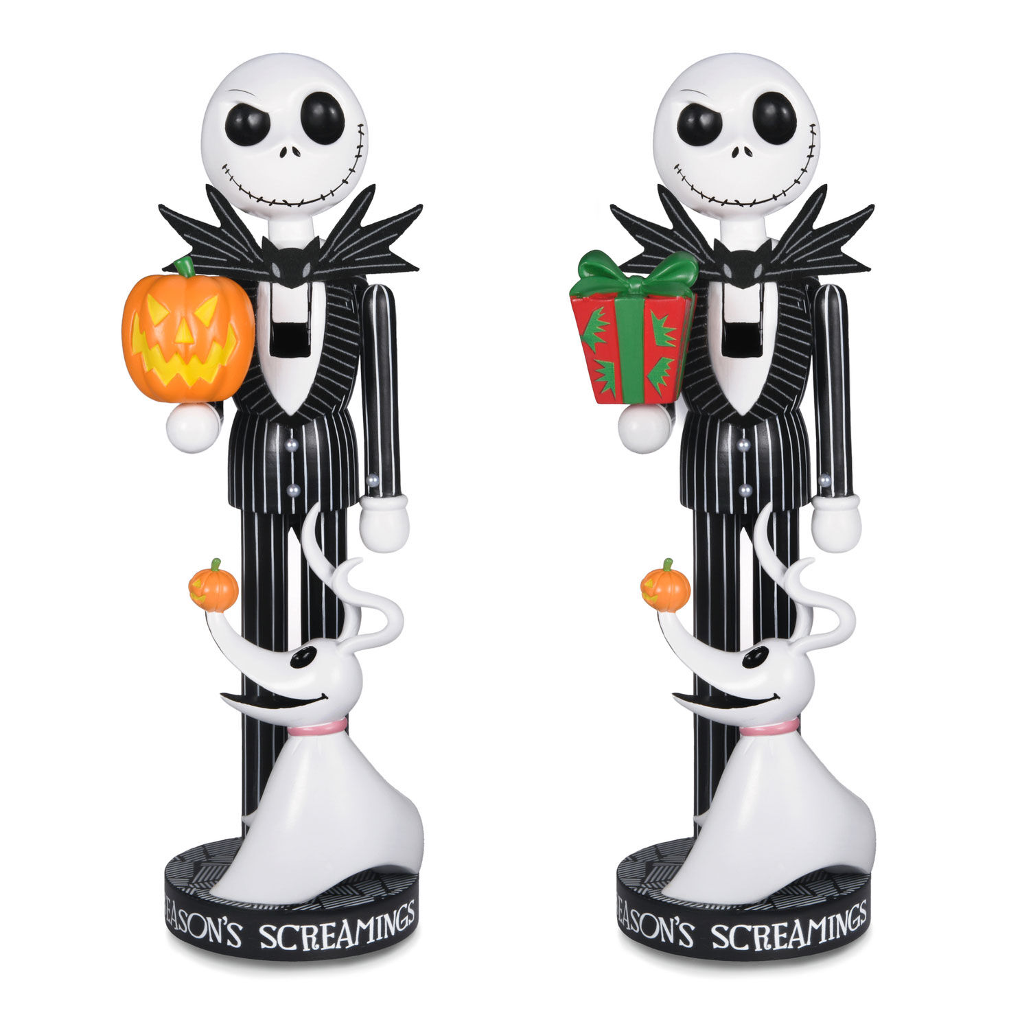 Disney Tim Burton's The Nightmare Before Christmas Jack Skellington Nutcracker Figurine, 12"