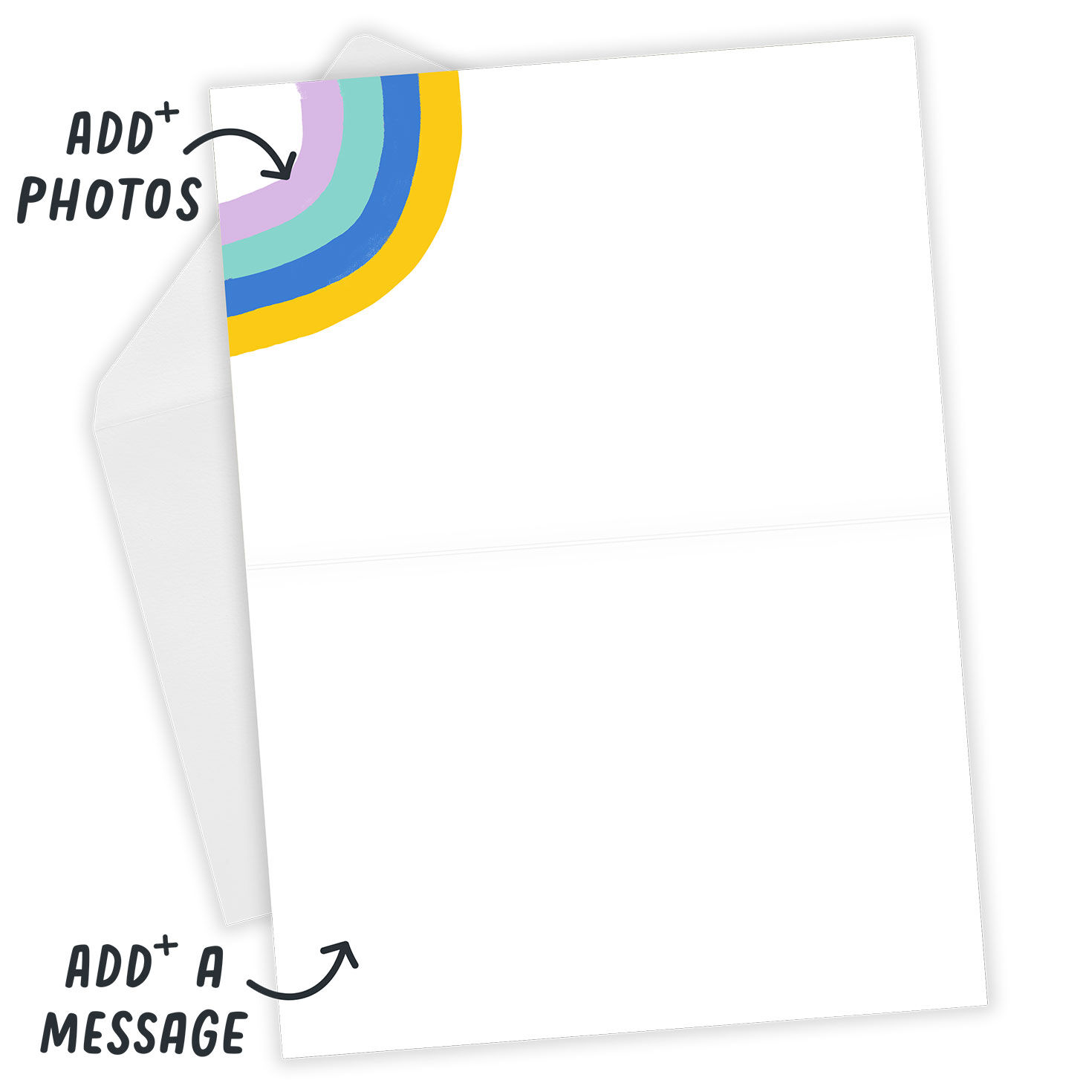 Personalized Balloons Celebration Photo Card  image number 4