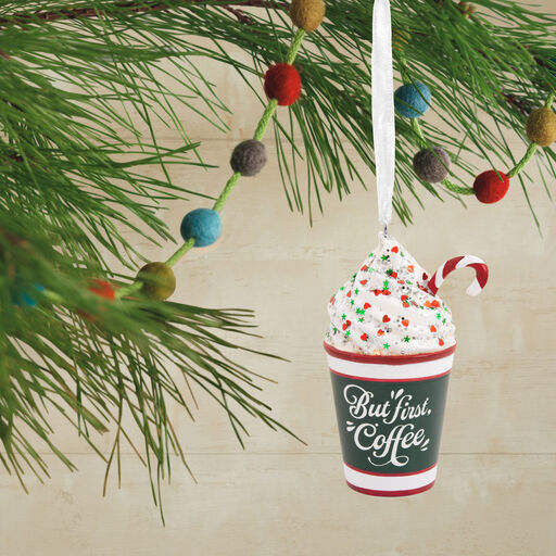 But First Coffee Hallmark Ornament, 