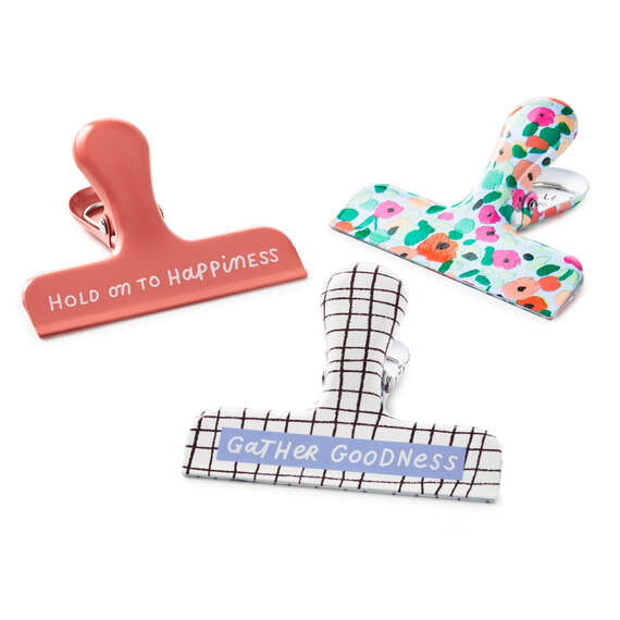 Gather Goodness Chip Clips, Set of 3