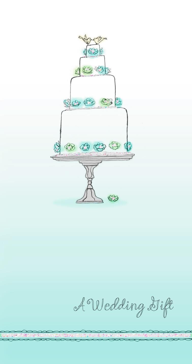 Blessed Life Together Money Holder Wedding Card