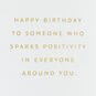 You Spark Positivity Birthday Card, , large image number 2