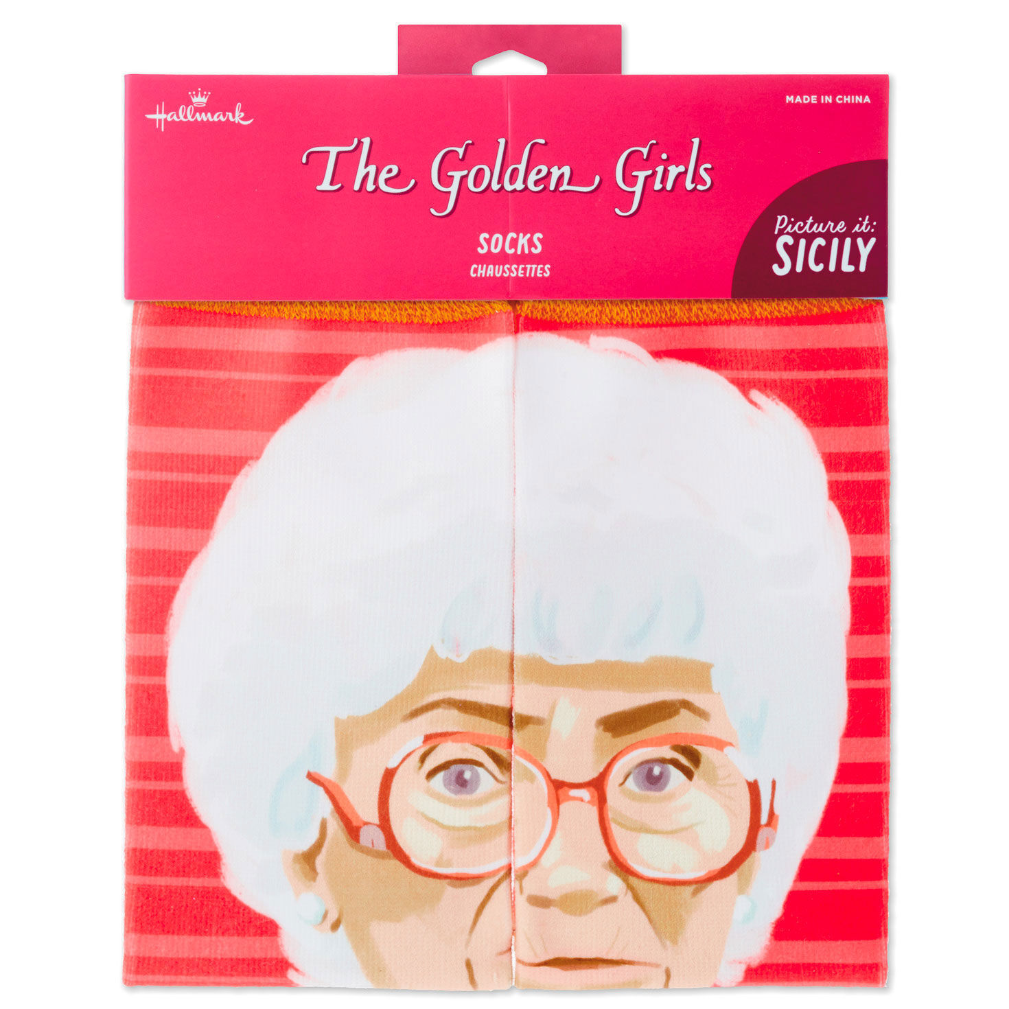 Golden Girls Sophia Funny Novelty Crew Socks  image number 4