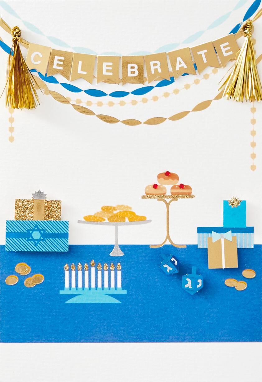 Celebrate Hanukkah Card