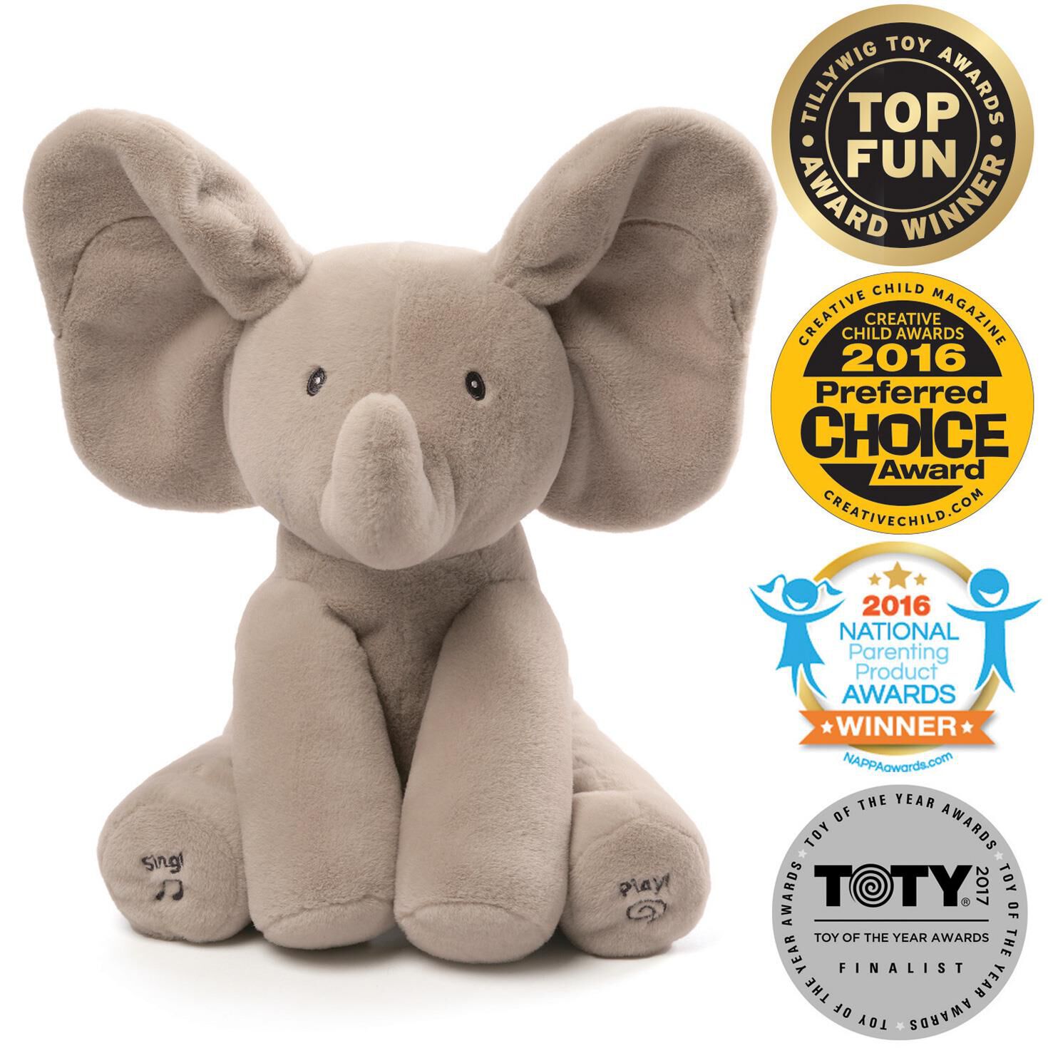 gund interactive elephant