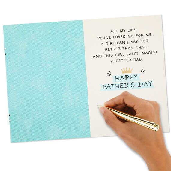 Royal Treatment Father's Day Card for Dad From Daughter, , large image number 6